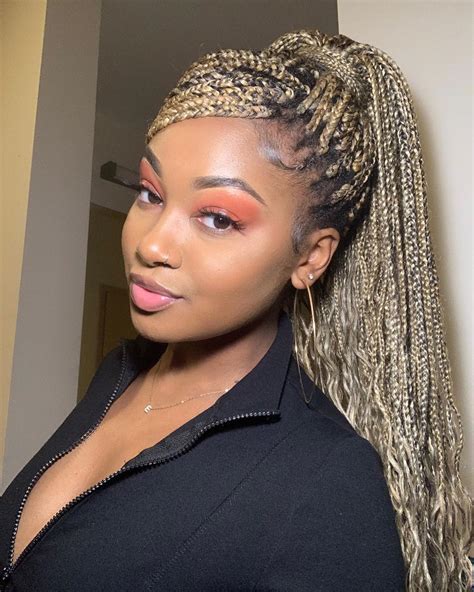 10 box braids hairstyles|15 Box Braid Hairstyle Ideas to Switch Up Your Look